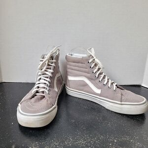 Vans Grey Hi-Top Sneakers